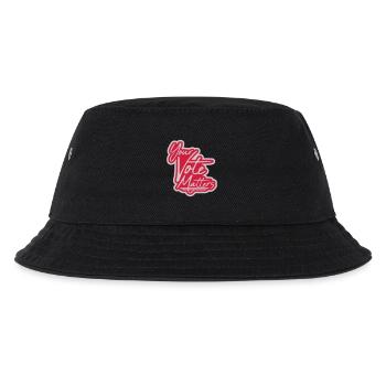 your vote matters Zitat - Kinder Bucket Hat - Schwarz - Vorne