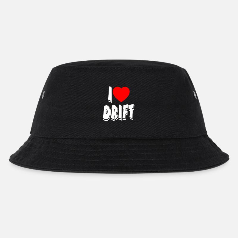 Auto - Kinder Bucket Hat - Schwarz
