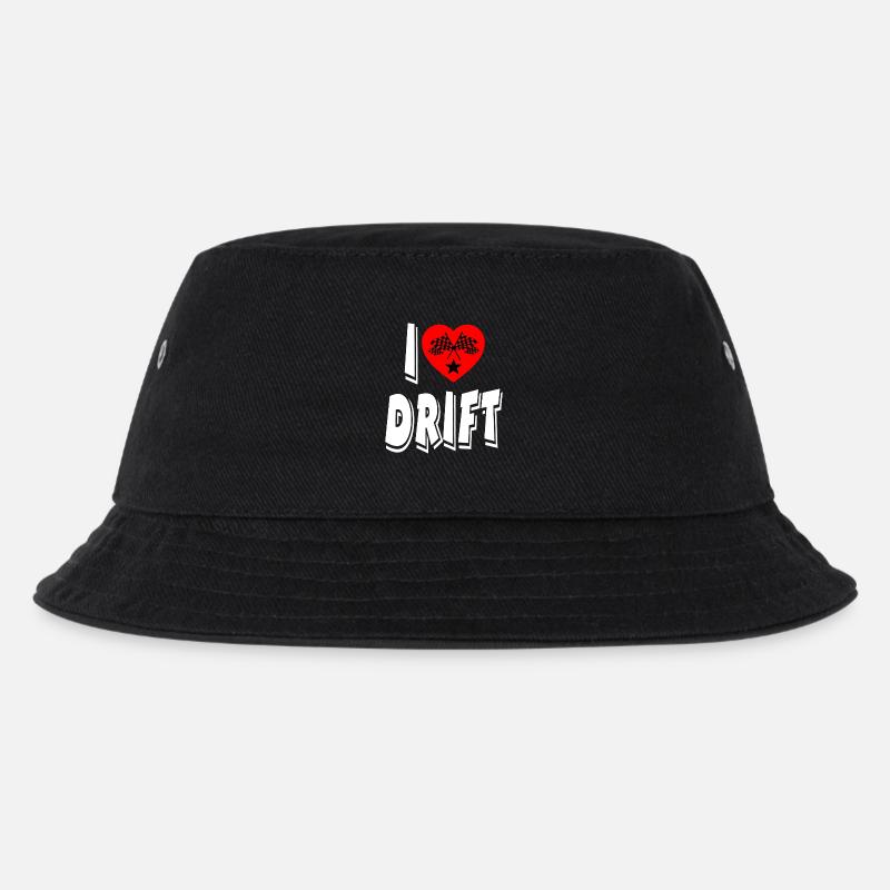 Car - Kids’ Bucket Hat - black