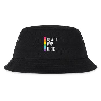 Pride Month - Gleichberechtigung schadet niemandem - Kinder Bucket Hat - Schwarz - Vorne