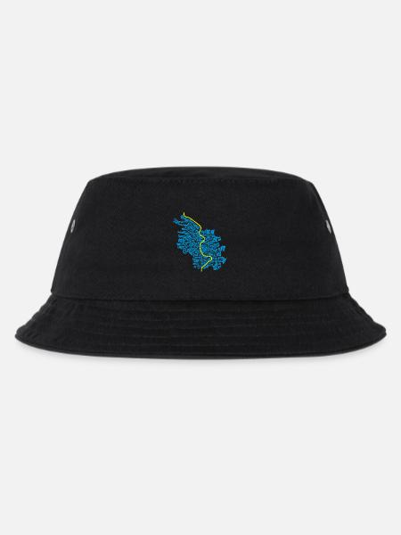 Köln - 86 Veedel  - Kinder Bucket Hat - Schwarz