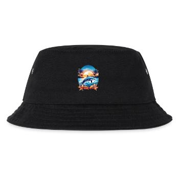 Delfin - Kinder Bucket Hat - Schwarz - Vorne