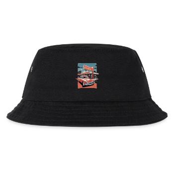 Classic Cars 1950 - Kids’ Bucket Hat - black - Front