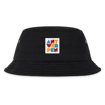 Antwerp, Belgium - Kids’ Bucket Hat - black - Front