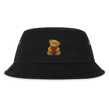 Teddy Bear Cute Love Explanation I Love You Gift - Kids’ Bucket Hat - black - Front