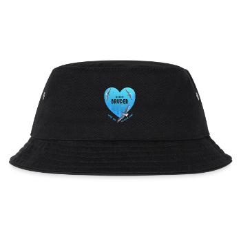 bester Bruder - Kinder Bucket Hat - Schwarz - Vorne
