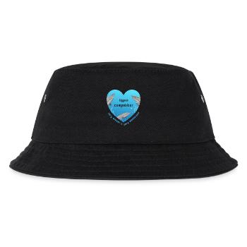 biggest competitor - Kinder Bucket Hat - Schwarz - Vorne