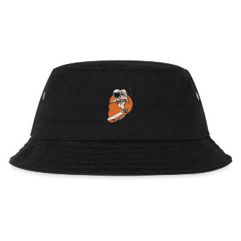 Astronaut Skateboarder in Orbit - Kids’ Bucket Hat - black - Front