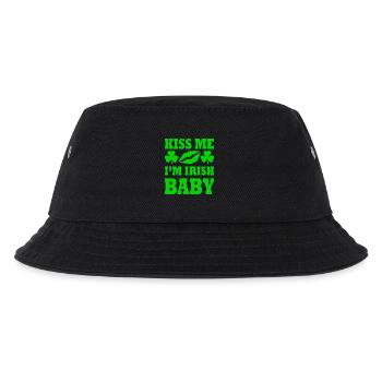 kiss me im irish baby - Bob Enfant - noir - Devant