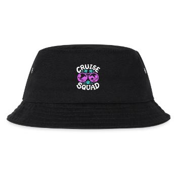 Kreuzfahrt Familien Truppe - Kinder Bucket Hat - Schwarz - Vorne