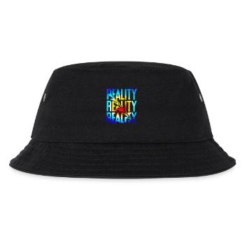 Reality - Kinder Bucket Hat - Schwarz - Vorne