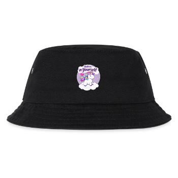 Croyez en vous-même Licorne Fantasy Art pour - Bob Enfant - noir - Devant