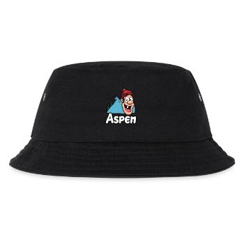 Aspen Colorado Geschenkidee - Kinder Bucket Hat - Schwarz - Vorne