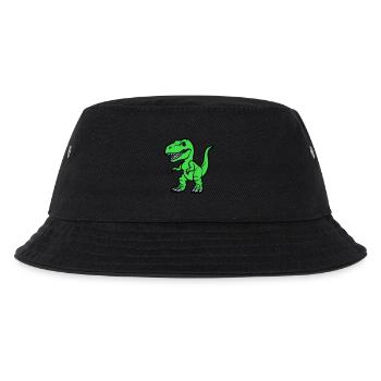 T Rex Comic - Kids’ Bucket Hat - black - Front