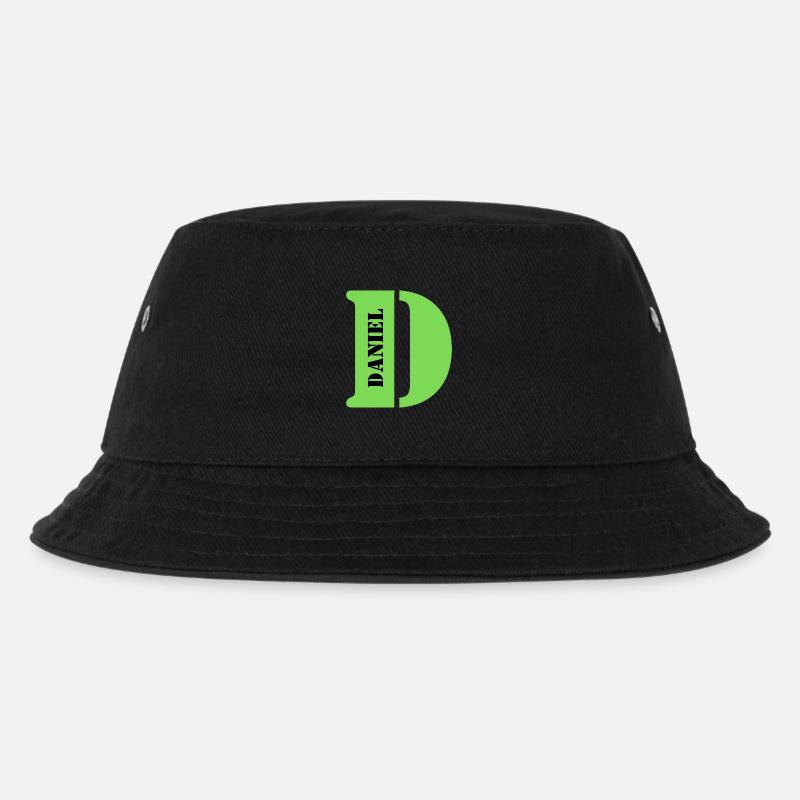 D Daniel - Kinder Bucket Hat - Schwarz