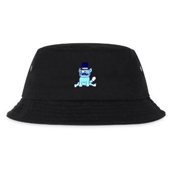 Sir Cat Gentleman Chapeau haut de forme Monocle Rich Gentleman - Bob Enfant - noir - Devant