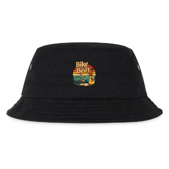 Bike to the Beat - Kids’ Bucket Hat - black - Front