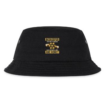 Beekeeper The Only Husband Beekeeper - Kids’ Bucket Hat - black - Front