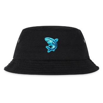 Hai - Kinder Bucket Hat - Schwarz - Vorne