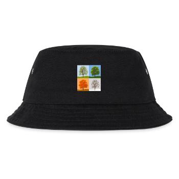 Seasons - Kids’ Bucket Hat - black - Front