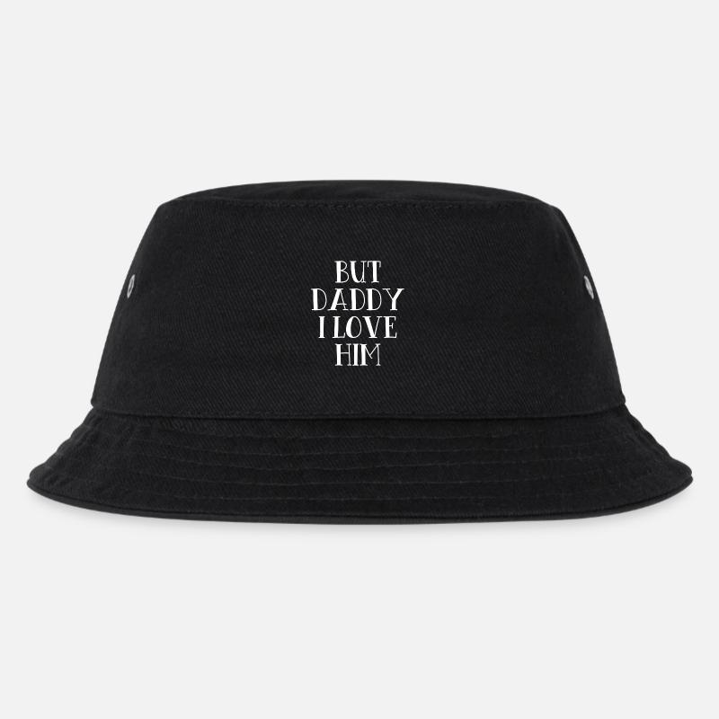 But Daddy I Love Him - Lyrics - Kinder Bucket Hat - Schwarz