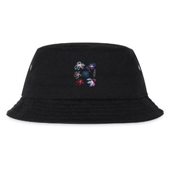 Floral ornament - Kids’ Bucket Hat - black - Front