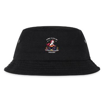 Monster Truck Unicorn - Kids’ Bucket Hat - black - Front