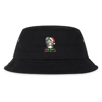 Weihnachten Xmas Spruch In My Christmas Era - Kinder Bucket Hat - Schwarz - Vorne