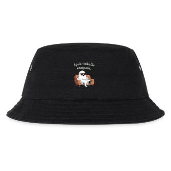 Spuk-takulär entspannt - Kinder Bucket Hat - Schwarz - Vorne