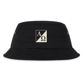Symbole chrétien Alpha et Omega Foi - Bob Enfant - noir - Devant