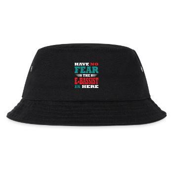 Have no Fear the E-Bassist is here Outfit - Kids’ Bucket Hat - black - Front