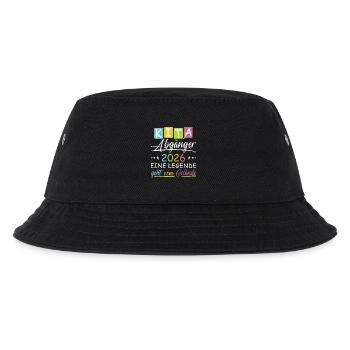 Kita Abgänger 2026 - Kinder Bucket Hat - Schwarz - Vorne