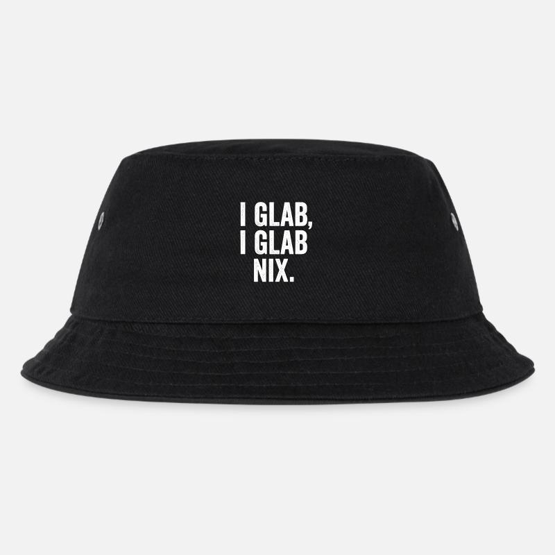 I GLAB I GLAB NIX Conception typographique - Bob Enfant - noir