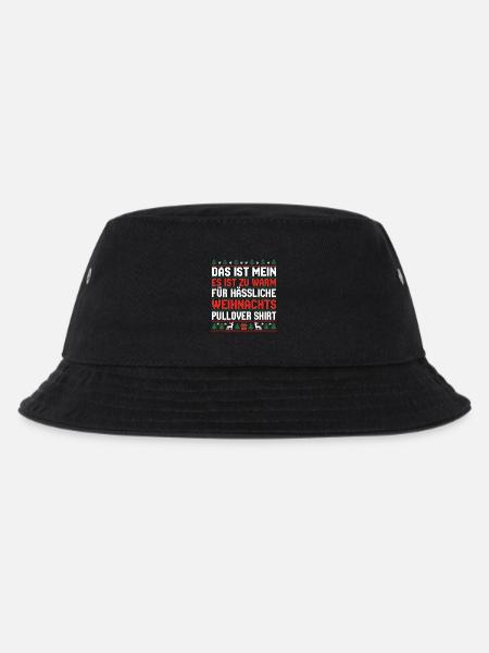 Christmas - Kids’ Bucket Hat - black