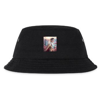 Cyber Princess Over the City _ GBC - Kids’ Bucket Hat - black - Front
