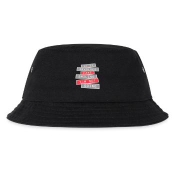 If It Involves Fake Smiling I'm Not Going Introver - Kids’ Bucket Hat - black - Front