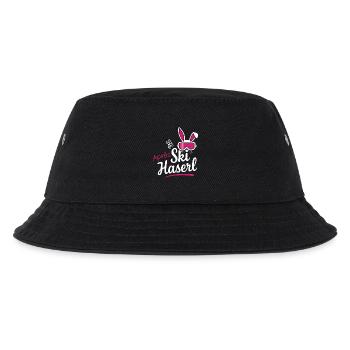Après Ski Haserl Women's Outfit Party Hut Slope - Kids’ Bucket Hat - black - Front