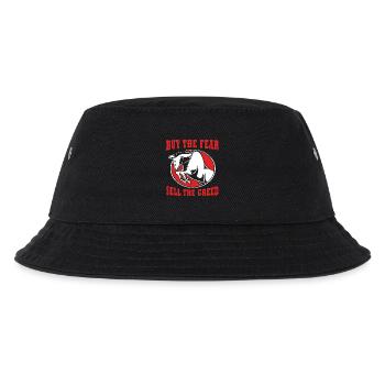 Finanzen Aktien Geld Trading Bitcoin Kapital - Kinder Bucket Hat - Schwarz - Vorne