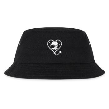 Herz Lasso Line Dance Stetson - Kinder Bucket Hat - Schwarz - Vorne