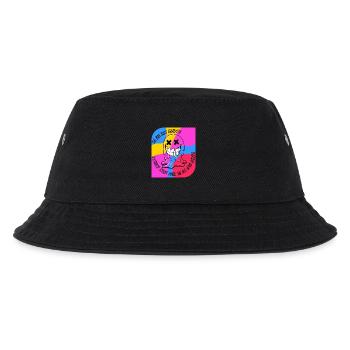 life is short. POP - Kids’ Bucket Hat - black - Front