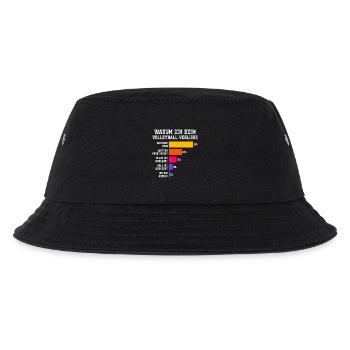 Why I lose at volleyball Volleyball - Kids’ Bucket Hat - black - Front