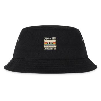 Made in 1961 - Limited Edition - Kinder Bucket Hat - Schwarz - Vorne