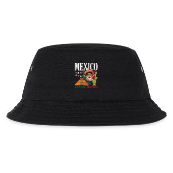 Fierté du Mexique & Maison Drapeau du Mexique - Bob Enfant - noir - Devant