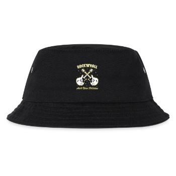 Rock 'N' Roll Ain't Noise Pollution - Kids’ Bucket Hat - black - Front
