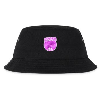 Aruba als Strand - Kinder Bucket Hat - Schwarz - Vorne