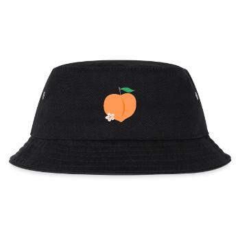 Pfirsichherzblüte - Kinder Bucket Hat - Schwarz - Vorne