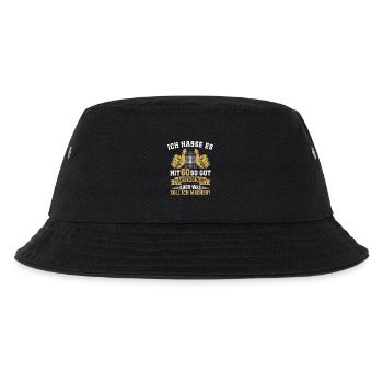 60. Geburtstag Mann Frau 60 Jahre  - Kinder Bucket Hat - Schwarz - Vorne