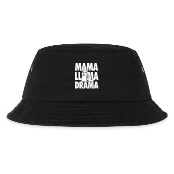 Drame Mama Llama – Motif familial drôle - Bob Enfant - noir - Devant