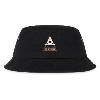 Lustiges KI-Ersatz-T-Shirt für Unternehmens-Burnout - Kinder Bucket Hat - Schwarz - Vorne