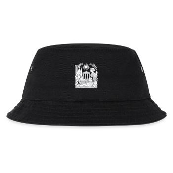  Antike Griechische Mythologie - Kinder Bucket Hat - Schwarz - Vorne